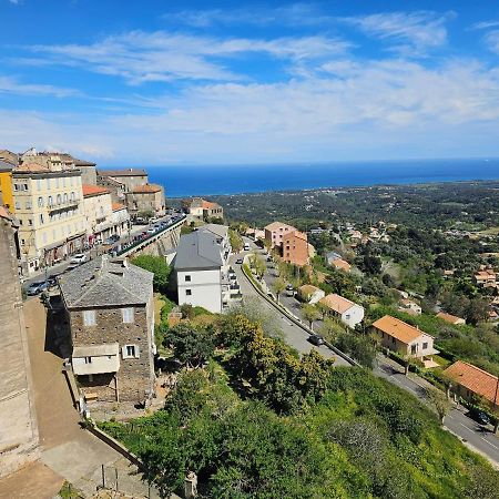 Palazzu Massoni, Magnifique Vue Sur La Mer Et La Montagne, Clim, Wifi, Parking Gratuit Cervione Esterno foto