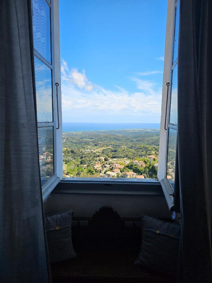 Palazzu Massoni, Magnifique Vue Sur La Mer Et La Montagne, Clim, Wifi, Parking Gratuit Cervione Esterno foto