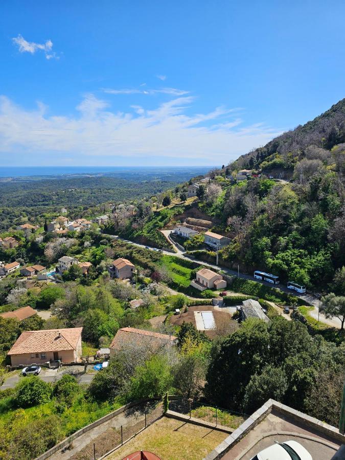 Palazzu Massoni, Magnifique Vue Sur La Mer Et La Montagne, Clim, Wifi, Parking Gratuit Cervione Esterno foto