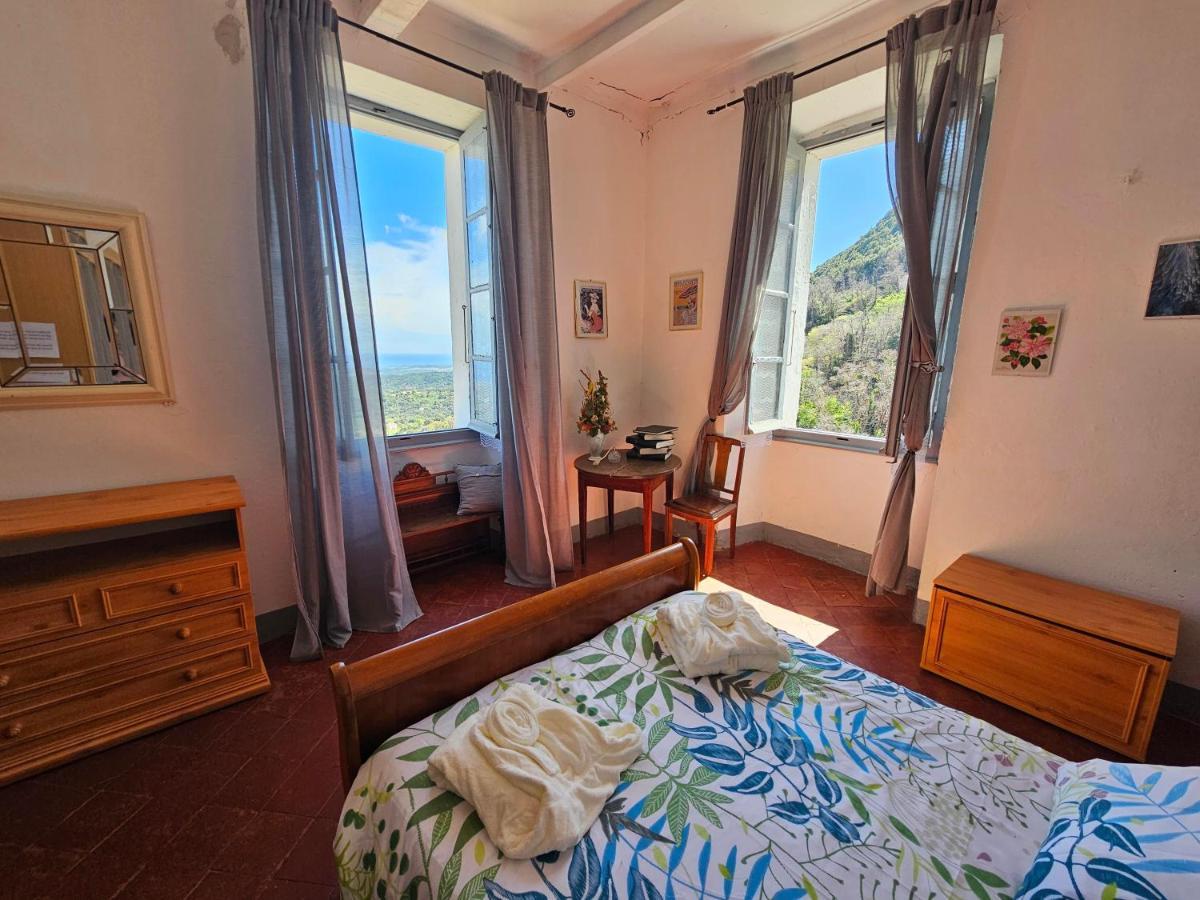 Palazzu Massoni, Magnifique Vue Sur La Mer Et La Montagne, Clim, Wifi, Parking Gratuit Cervione Esterno foto