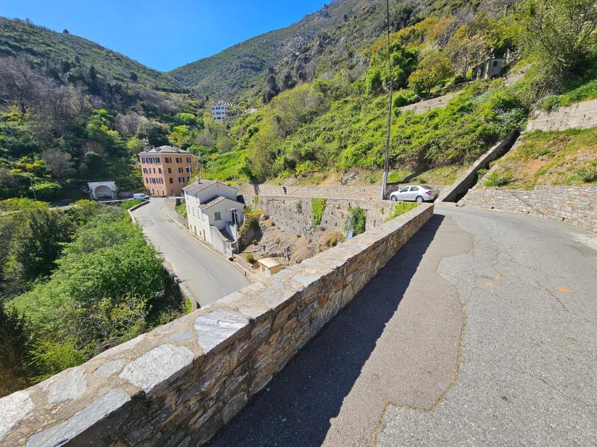 Palazzu Massoni, Magnifique Vue Sur La Mer Et La Montagne, Clim, Wifi, Parking Gratuit Cervione Esterno foto